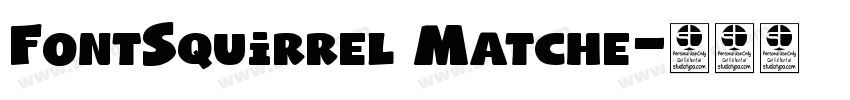 FontSquirrel Matche字体转换